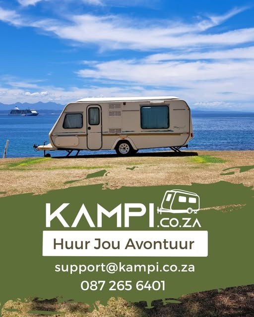 Social media content creation for Kampi.co.za caravan rental platform, South Africa